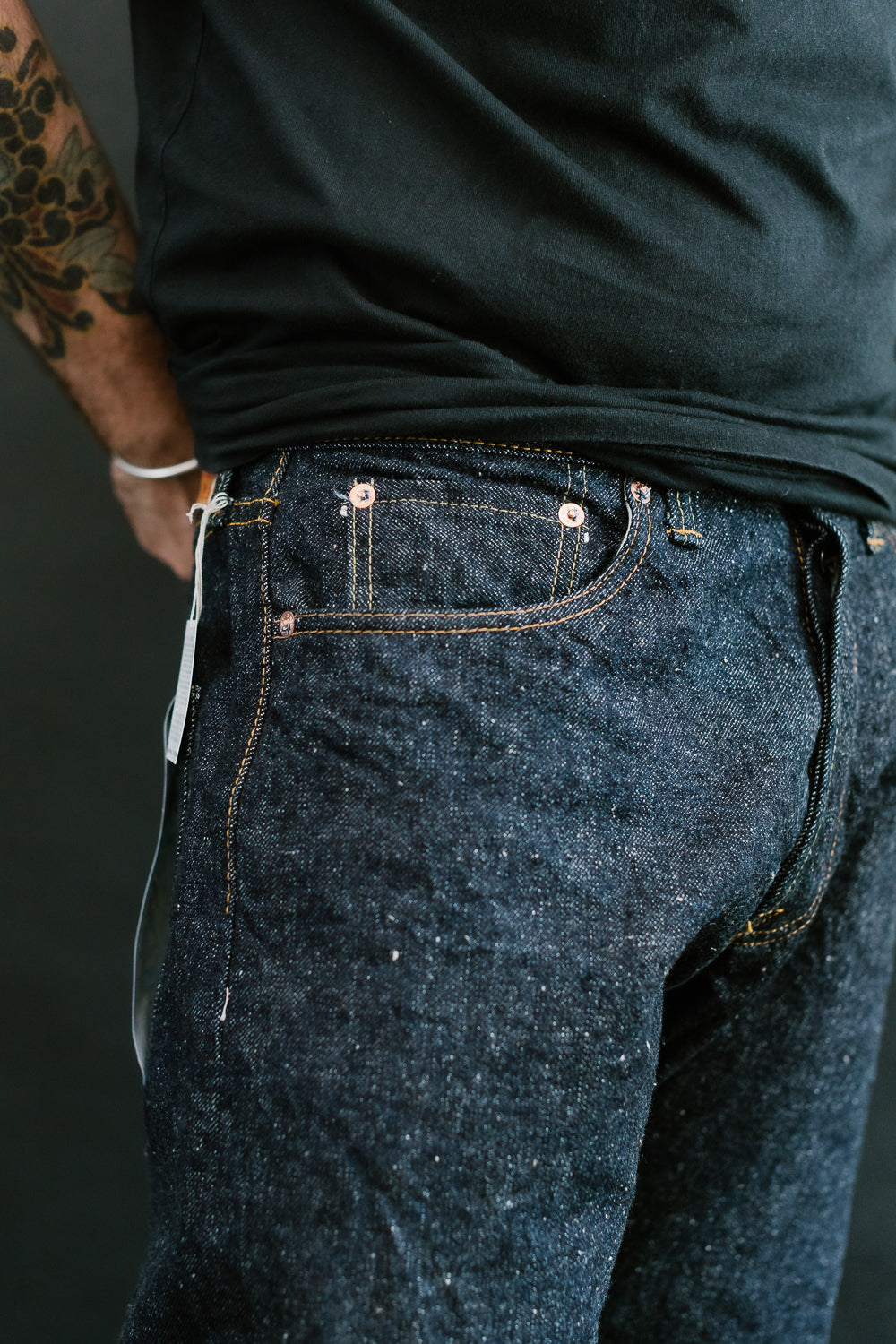 S0520XX - 15oz 'Otokogi' Selvedge Denim - Relaxed Taper OW