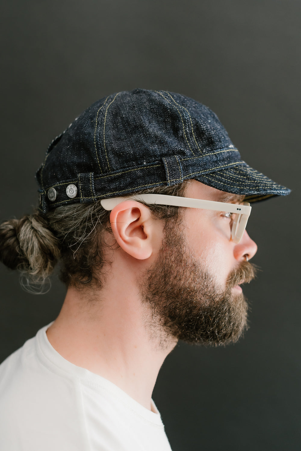 SJ201WC-140VXJ - 17oz - LHT Denim Workman's Cap - Indigo