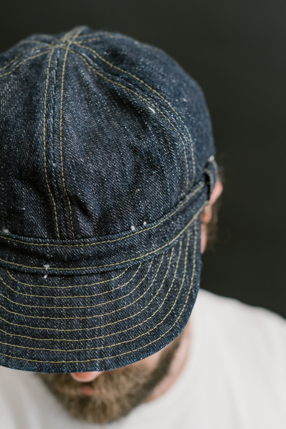 SJ201WC-140VXJ - 17oz - LHT Denim Workman's Cap - Indigo