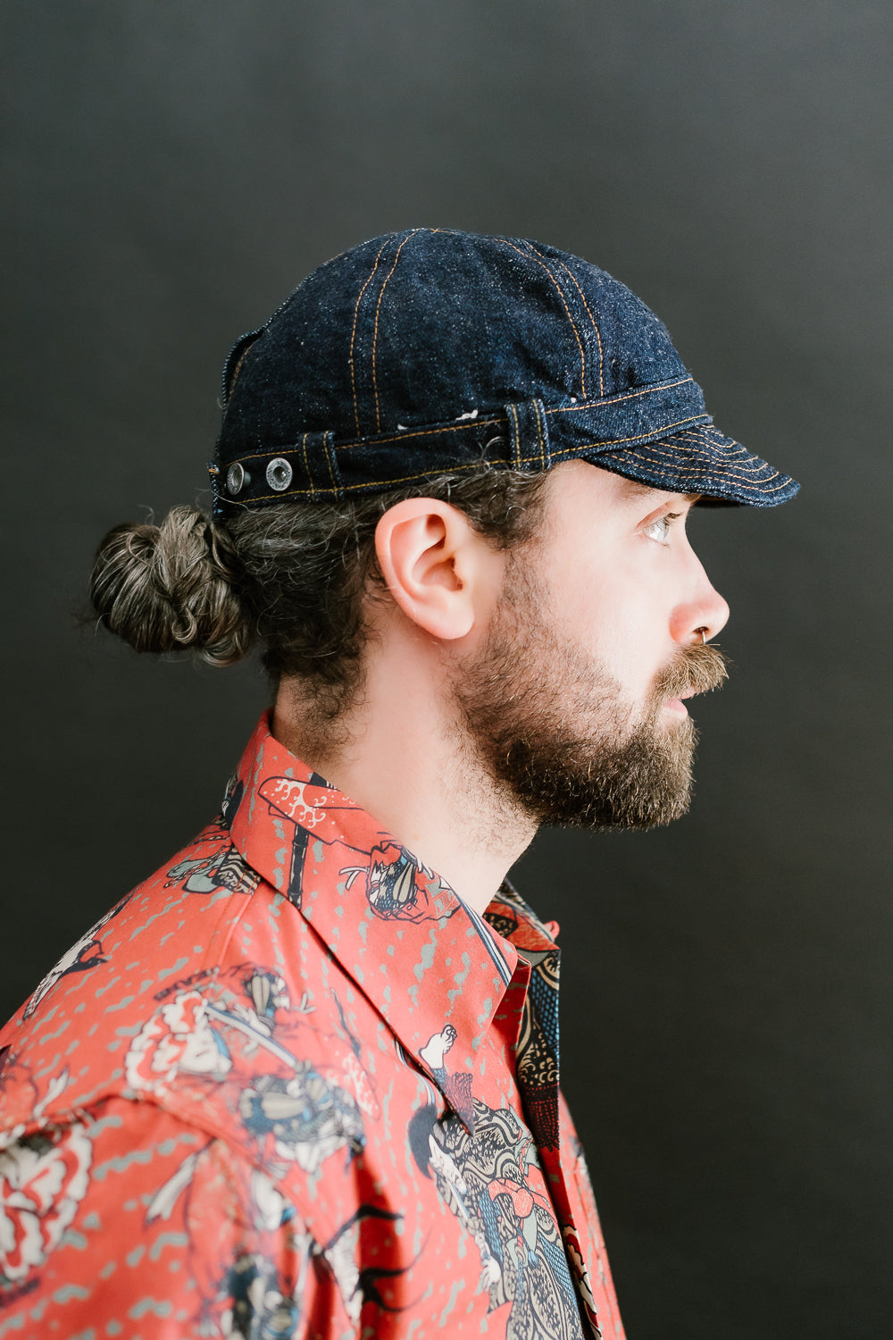 SJ201WC - 5000VX17OZ - Denim Workman's Cap - Indigo