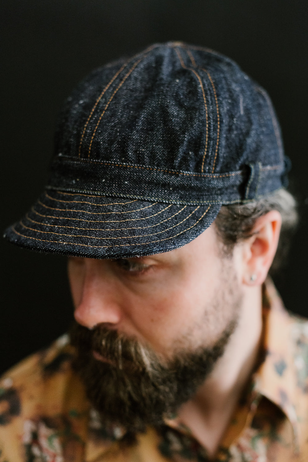 SJ201WC - 510XX - 15oz Denim Workman's Cap - Indigo