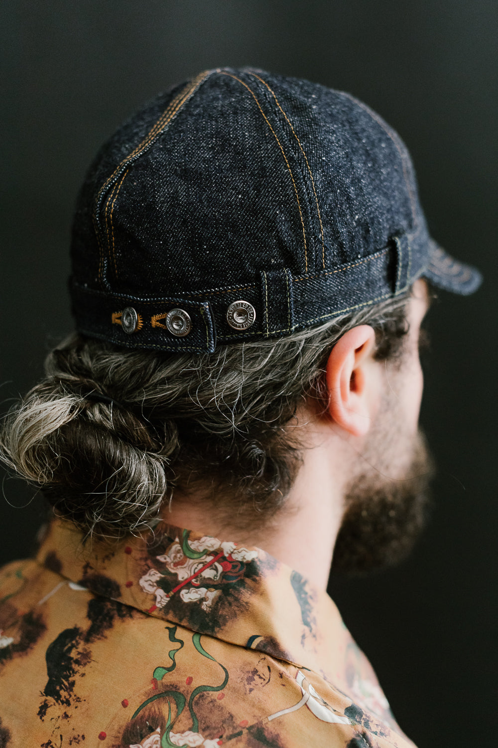 SJ201WC - 510XX - 15oz Denim Workman's Cap - Indigo