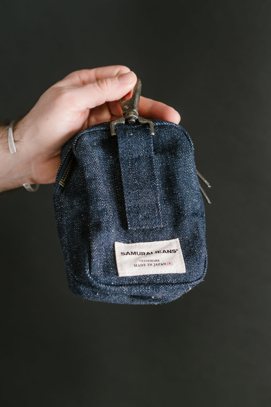 SJDP24-AI - Mini Pouch - Denim