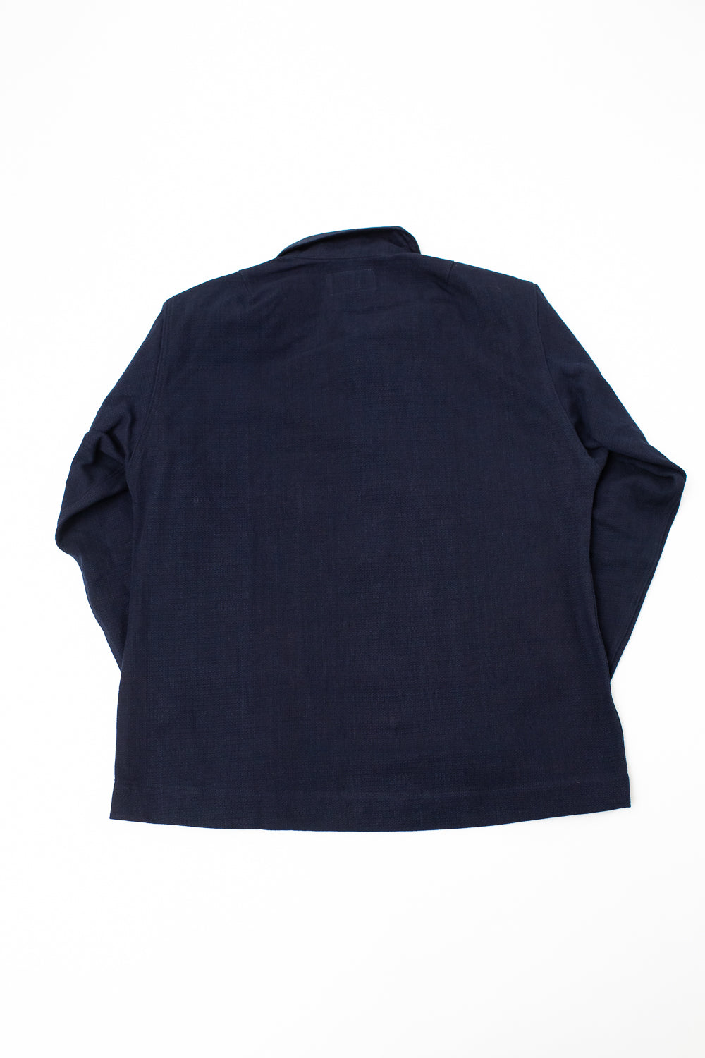 SJMJ24-01 - Spotted Zip Field Jacket - Natural Indigo