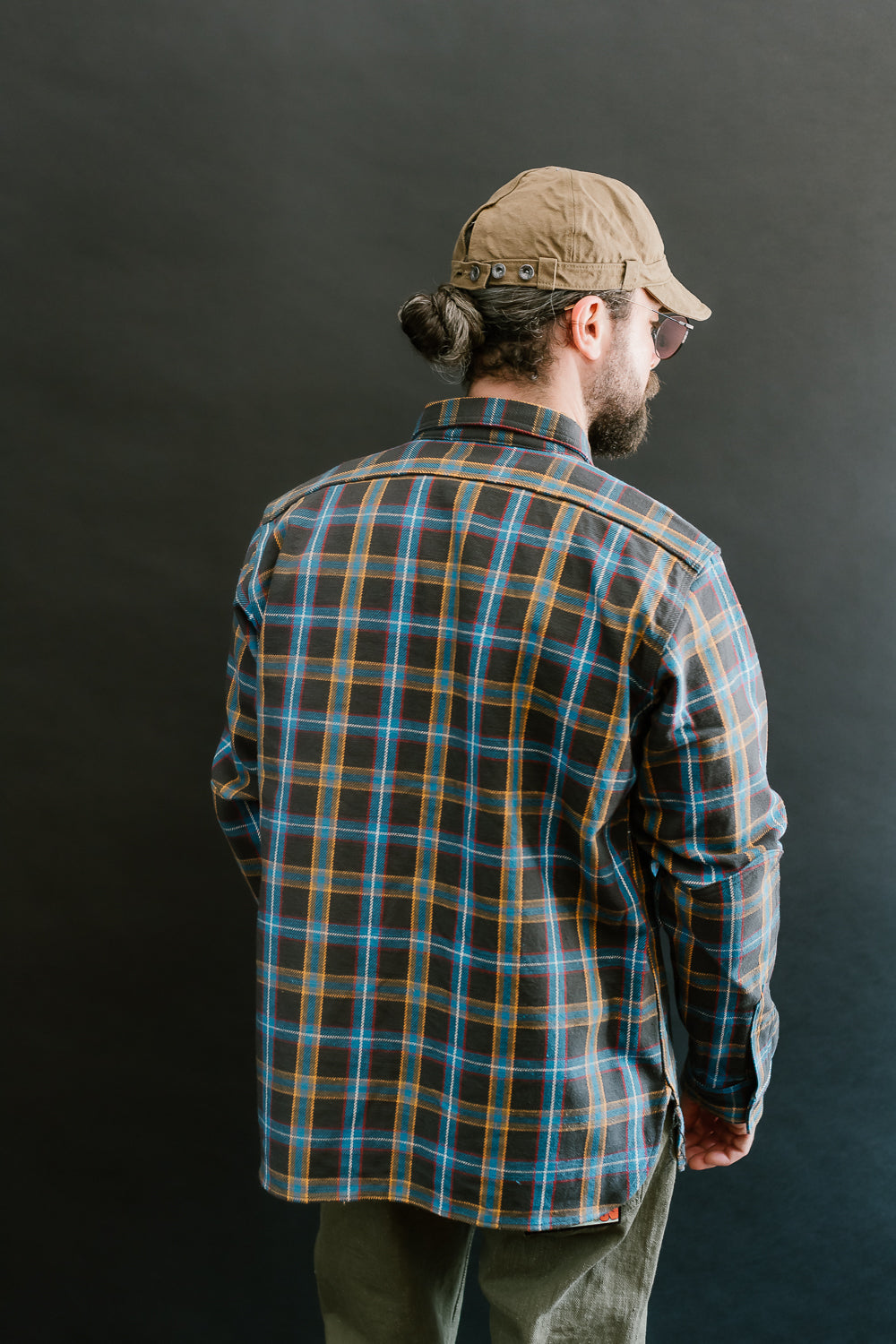 SNL24-01CONW- Contest Flannel Work Shirt - Brown