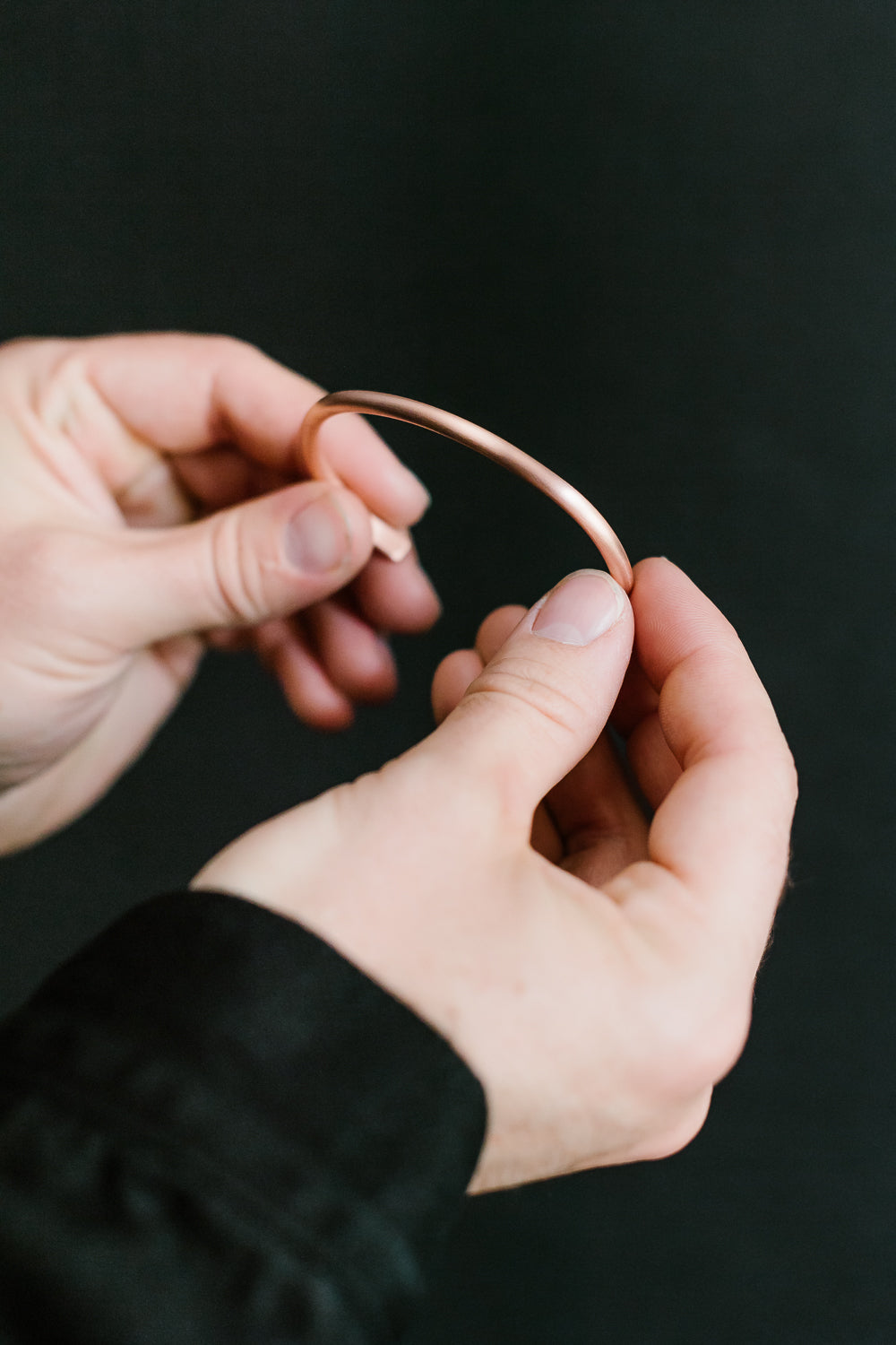 The Champion Cuff - Brushed - Copper