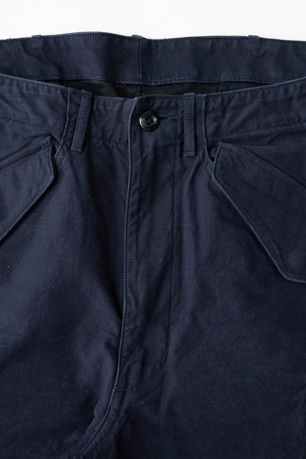 1889 - M-65 Field Cargo Pants - Indigo x Black