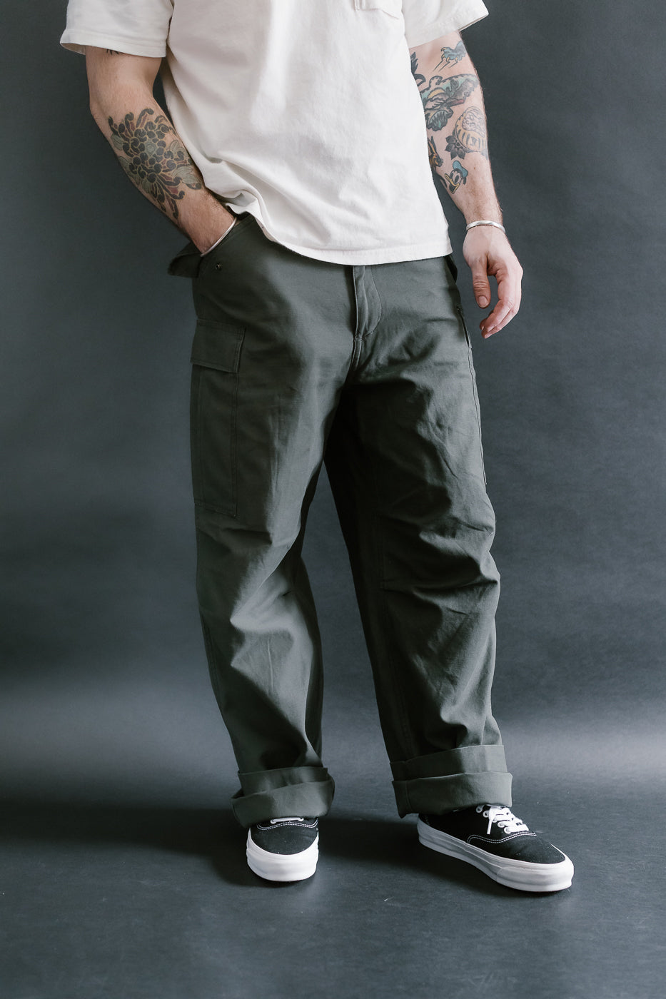 1893 - M-65 Field Cargo Pants - Army Green