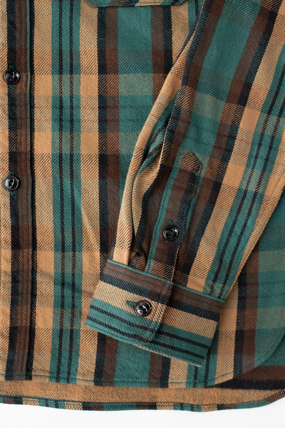 5714 - Heavy Flannel Shirt - Green