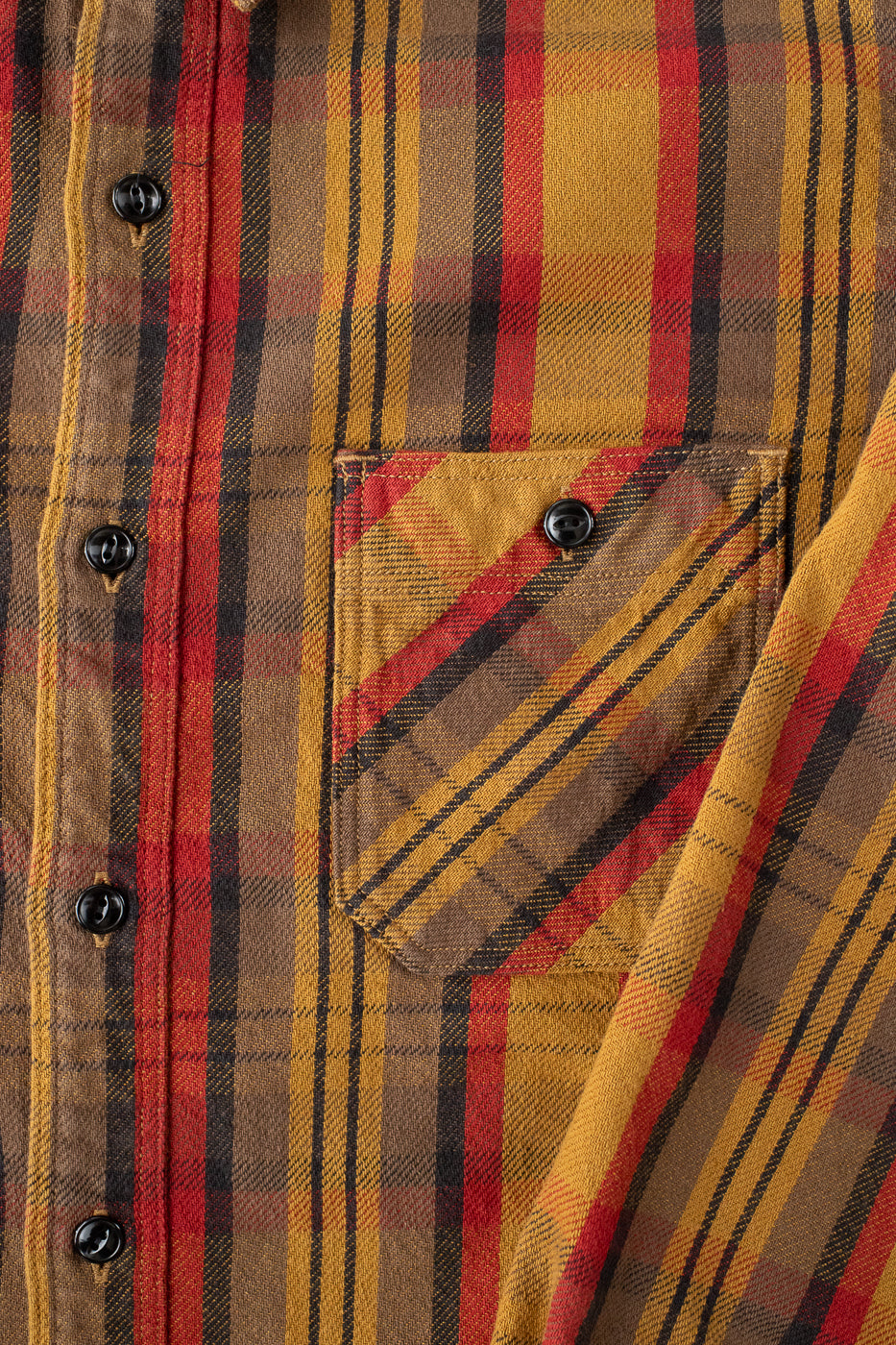 5714 - Heavy Flannel Shirt - Yellow