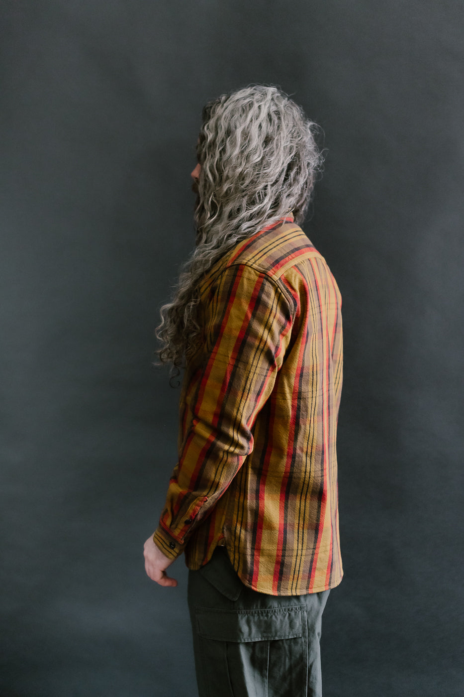 5714 - Heavy Flannel Shirt - Yellow