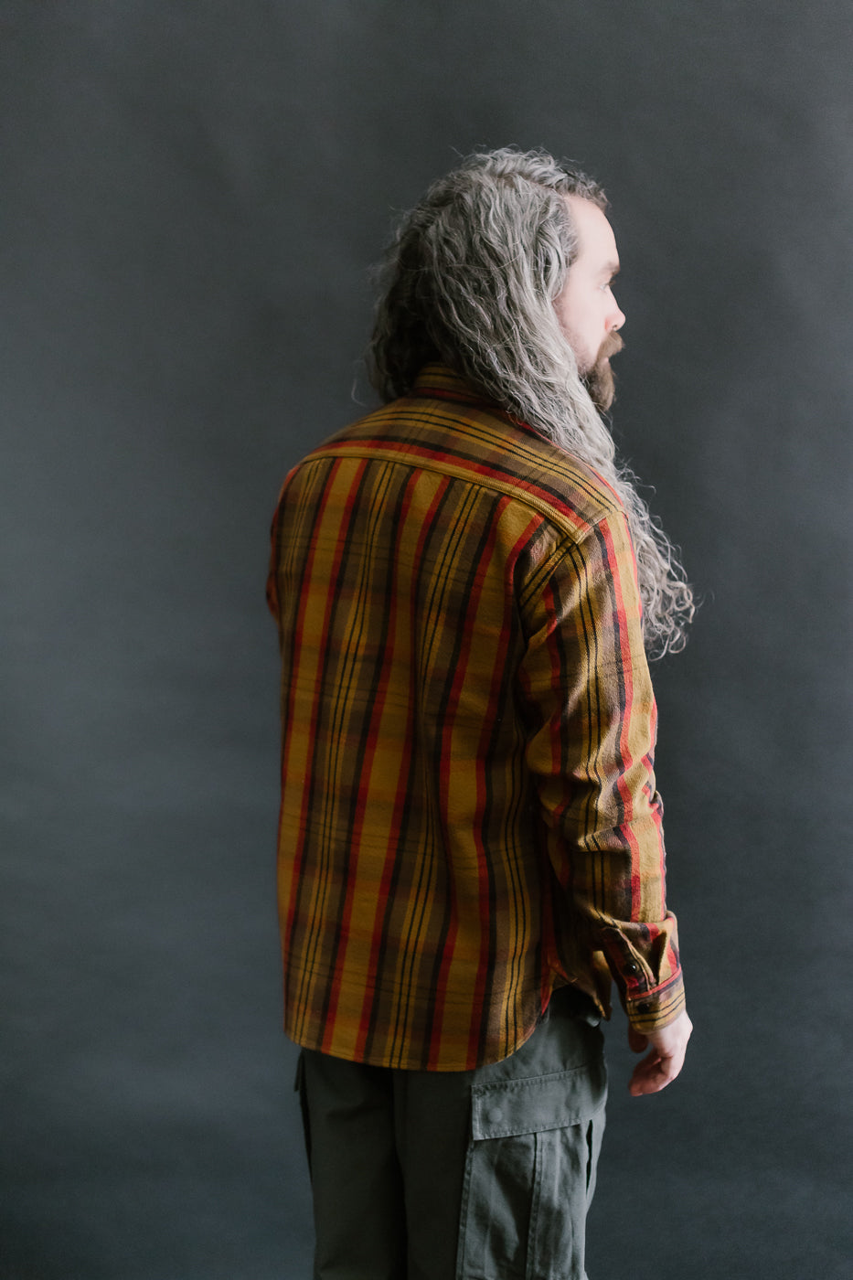 5714 - Heavy Flannel Shirt - Yellow