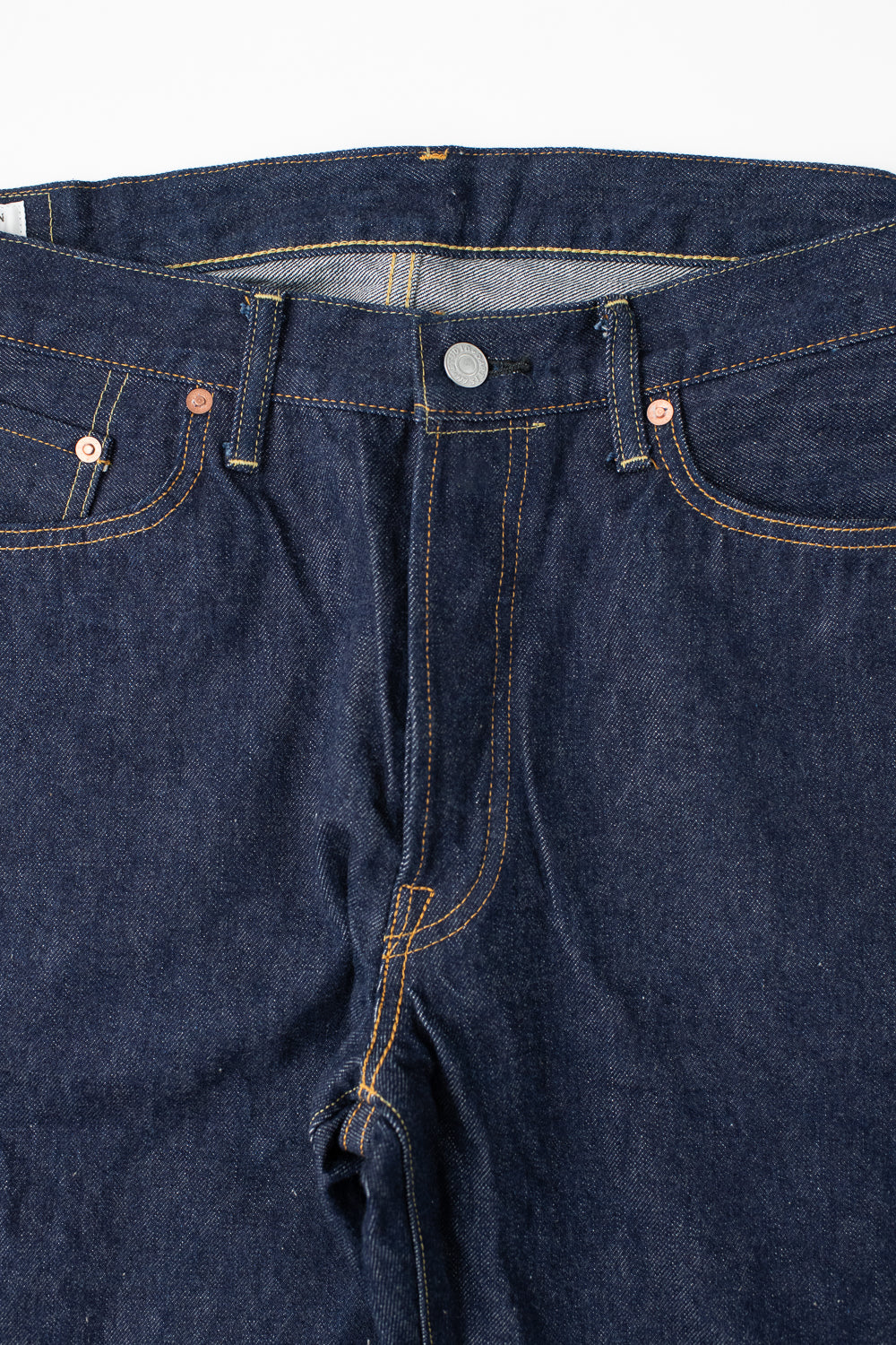 SD-801S - 15oz Selvedge Jeans Regular Straight - Natural Indigo O/W