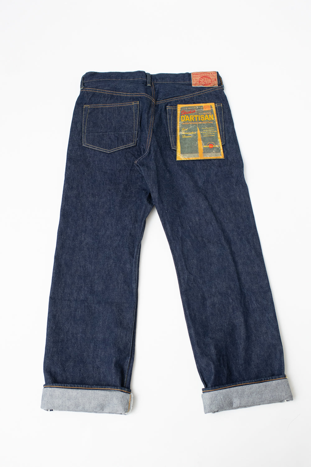 SD-801S - 15oz Selvedge Jeans Regular Straight - Natural Indigo O/W