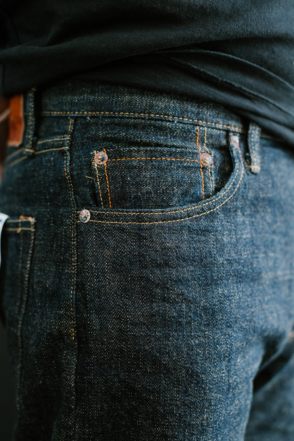 TNK101SA - 15oz SOGA Selvedge Regular Fit - Indigo