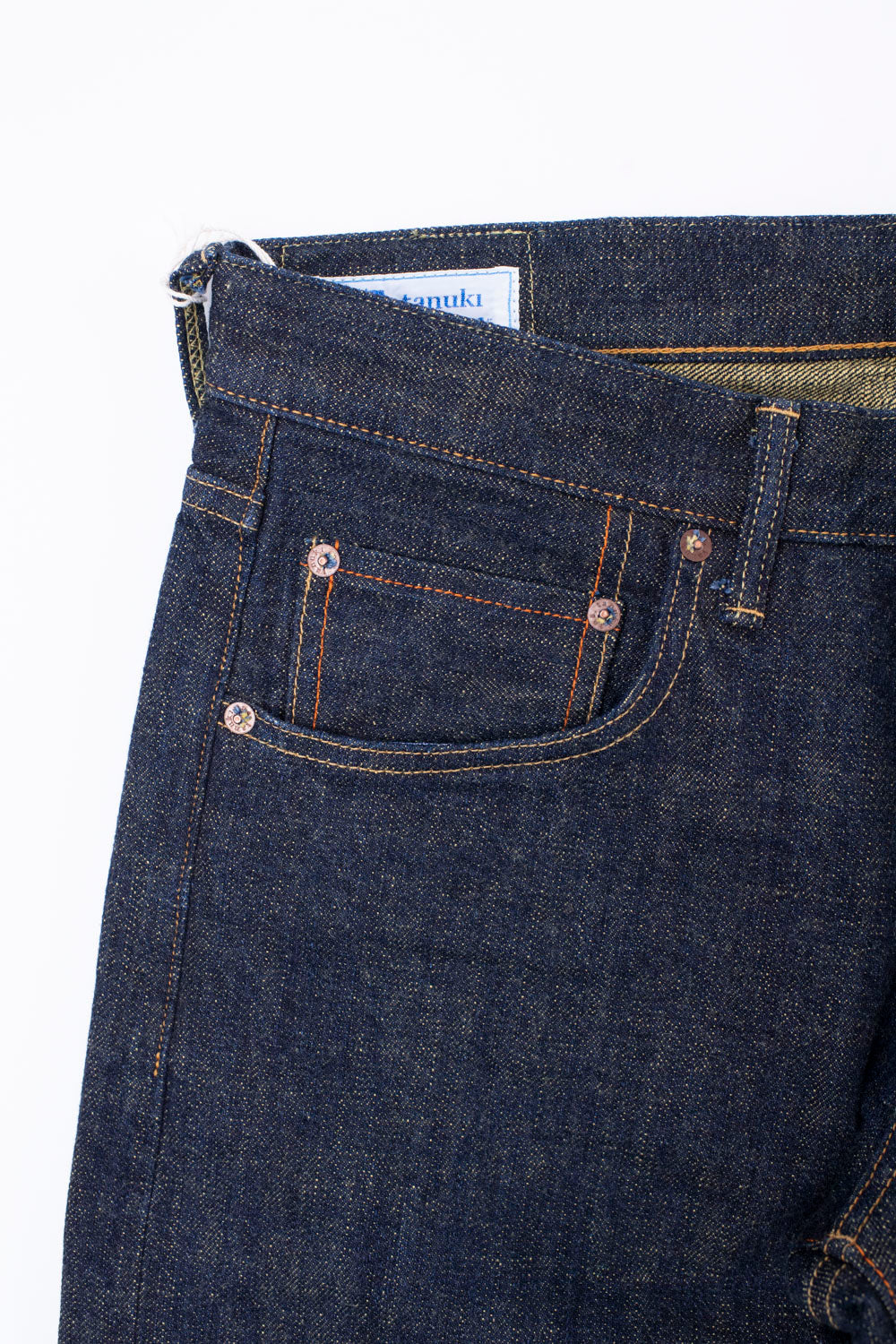 TNK102SA - 15oz SOGA Selvedge Slim Straight Fit - Indigo