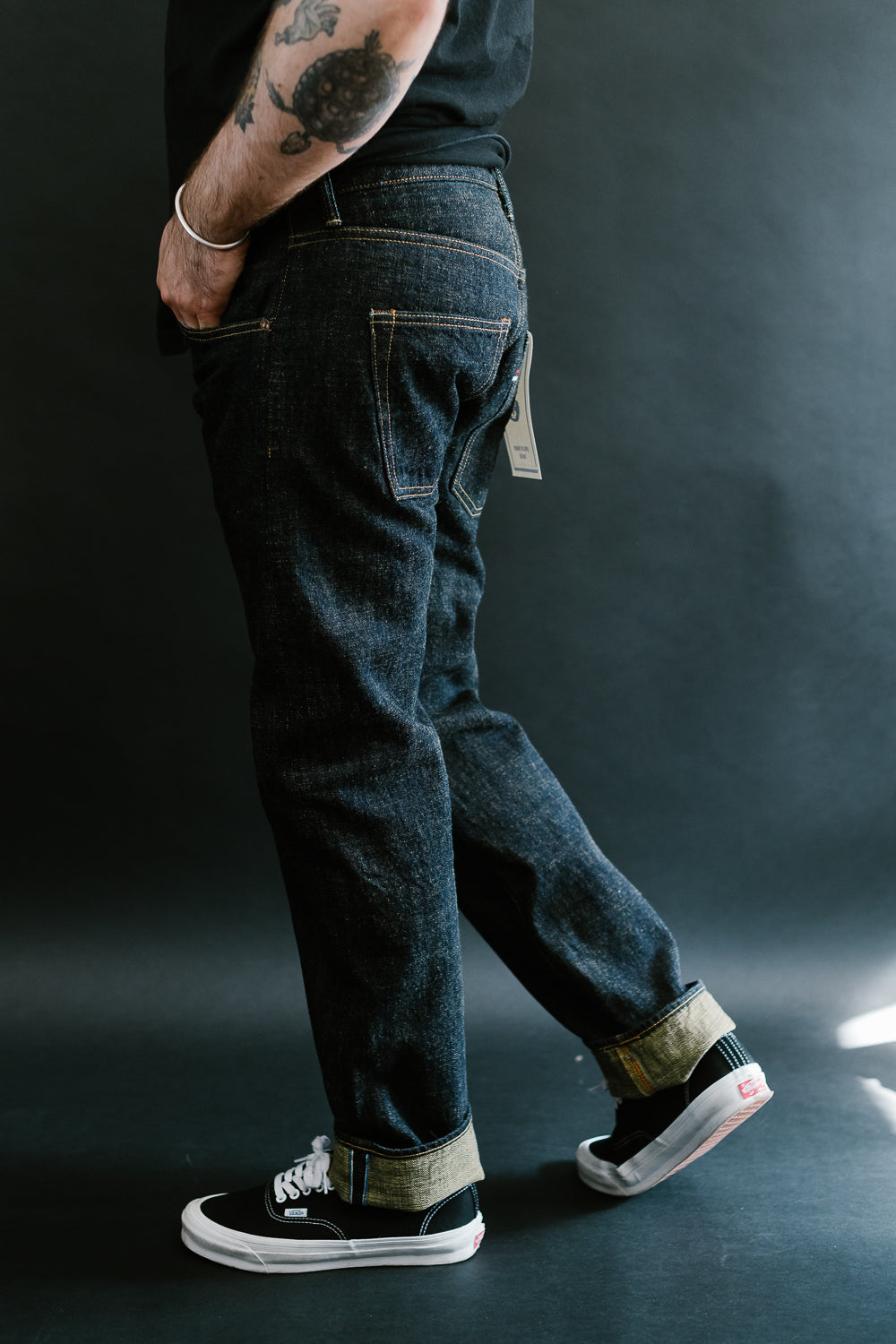 TNK102SA - 15oz SOGA Selvedge Slim Straight Fit - Indigo