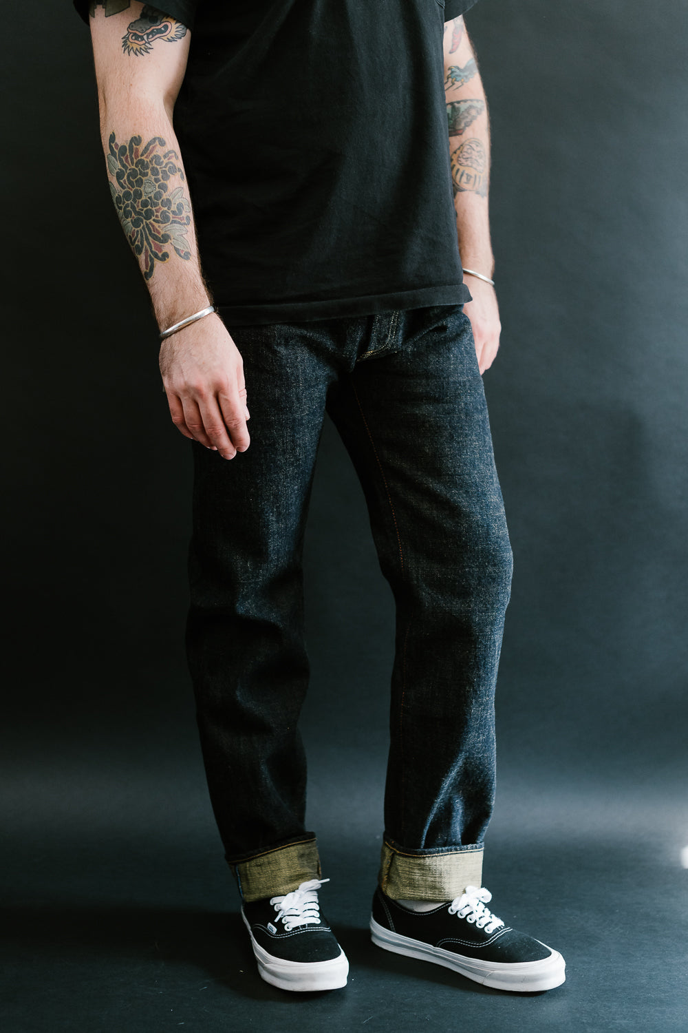 TNK102SA - 15oz SOGA Selvedge Slim Straight Fit - Indigo