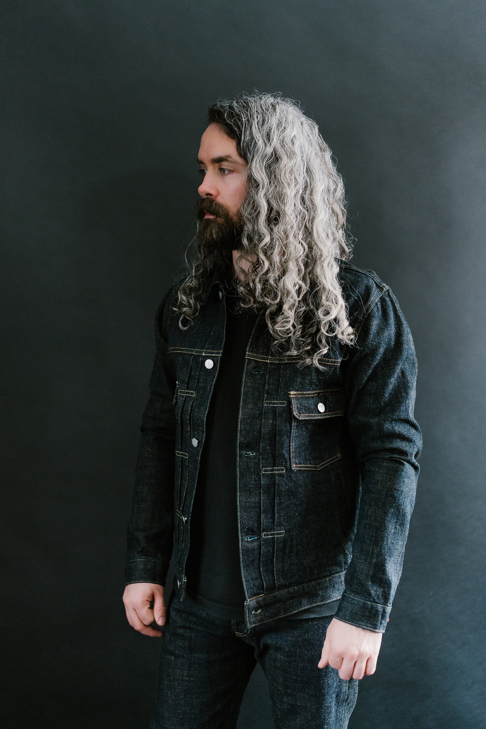 TNK402SA - 15oz Type II SOGA Jacket - Indigo