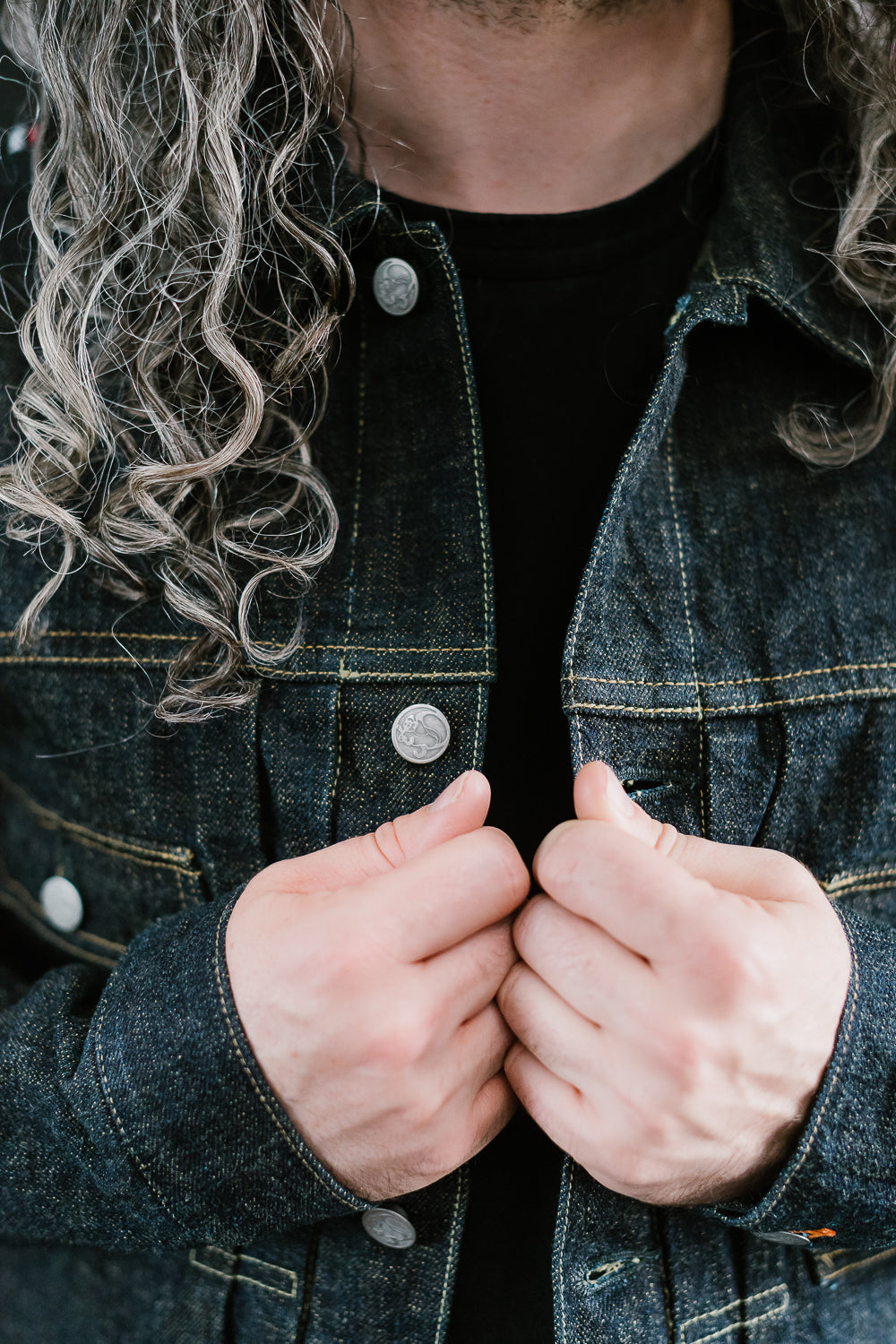 TNK402SA - 15oz Type II SOGA Jacket - Indigo