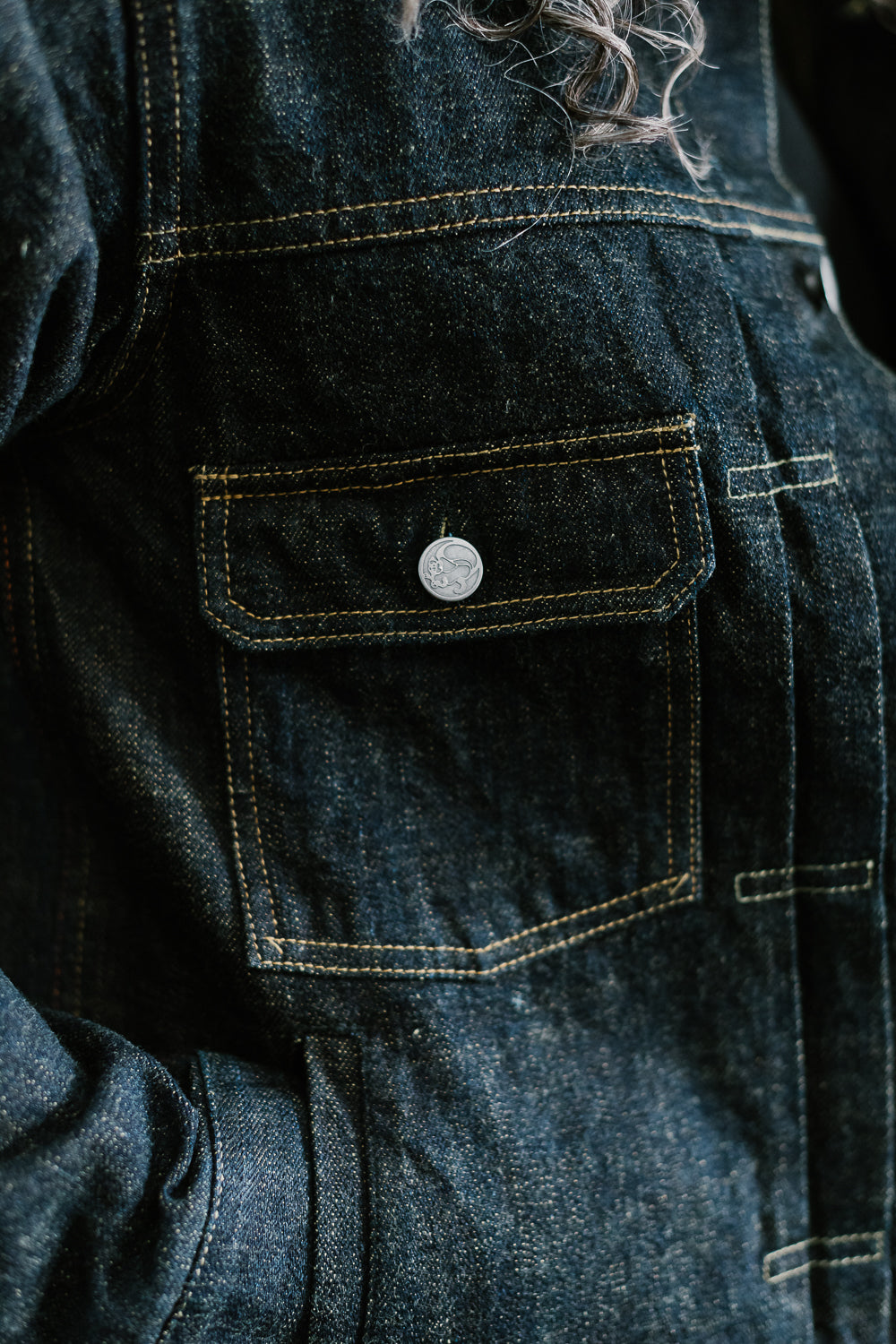 TNK402SA - 15oz Type II SOGA Jacket - Indigo