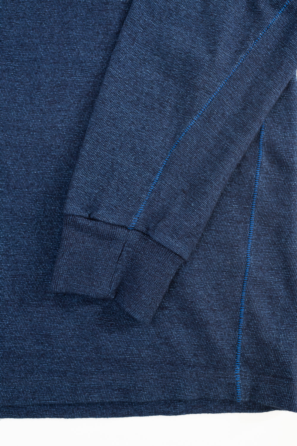 HS5036S - Shinkai Heavy Long Sleeve T-Shirt - Indigo Dye