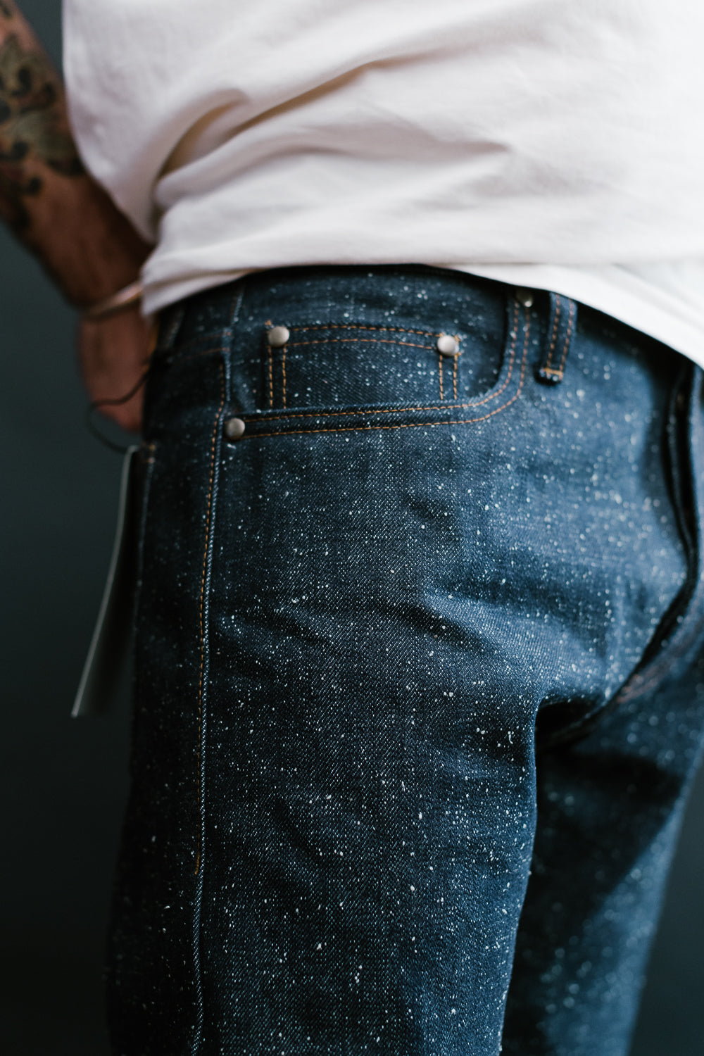 UB243 - 18oz Neppy Selvedge - Tapered Fit