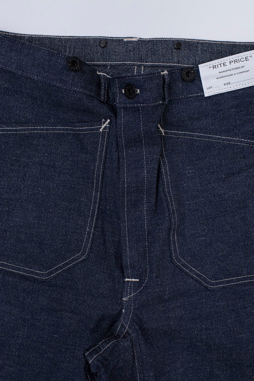 Lot 1223 - Forty and Eight Horse Guard Pants - Indigo