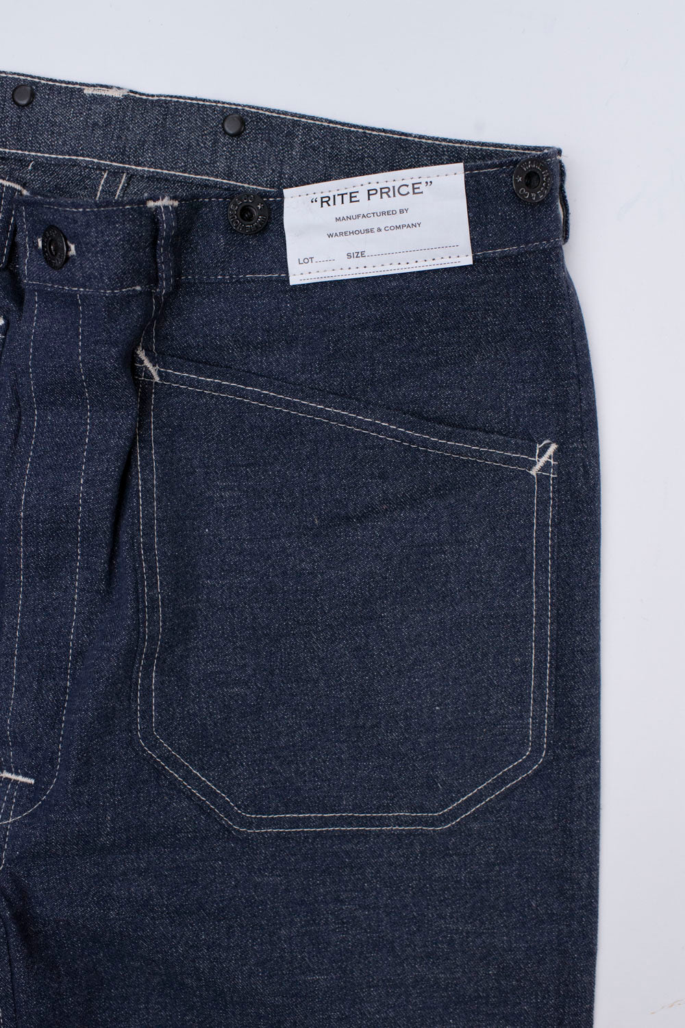 Lot 1223 - Forty and Eight Horse Guard Pants - Indigo