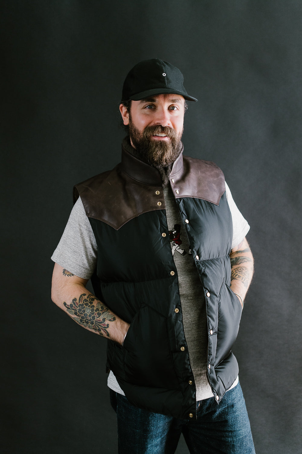 Lot 2198 - Rocky Mountain x Warehouse Nylon Christy Vest - Black