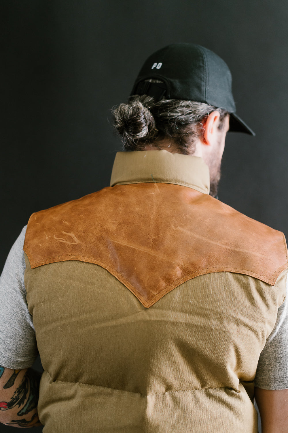 Lot 2199 - Rocky Mountain x Warehouse Dobby Twill Vest - Brown