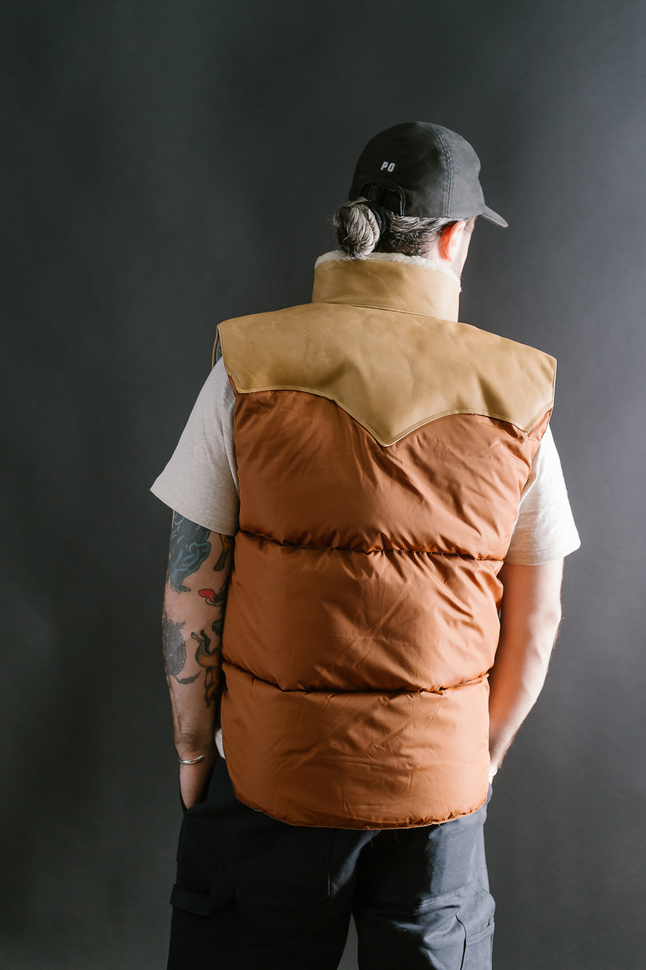 Lot 2222 - Rocky Mountain x Warehouse Nylon Christy Vest - Brown