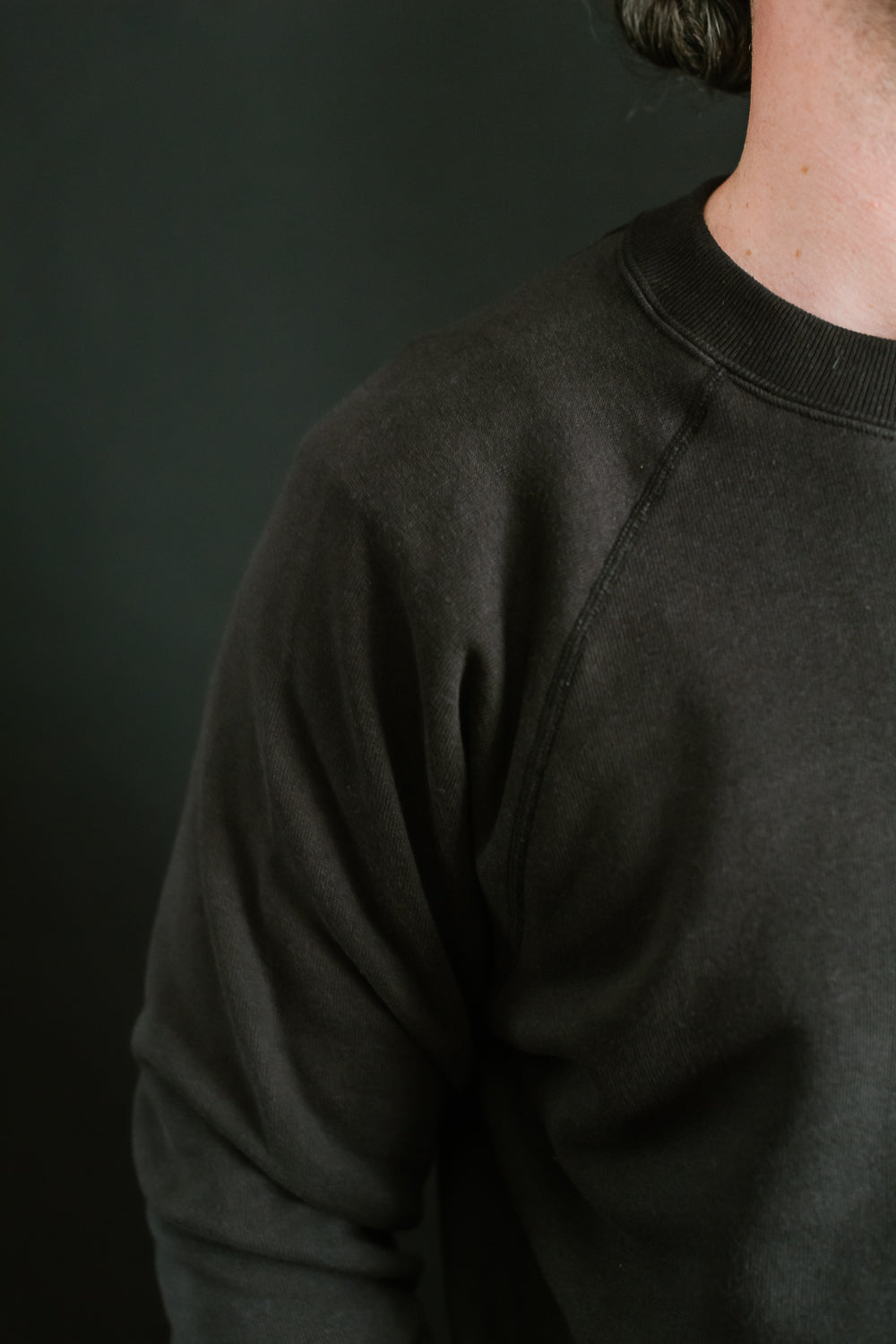 Lot 409 - Plain Crewneck Sweatshirt - Black