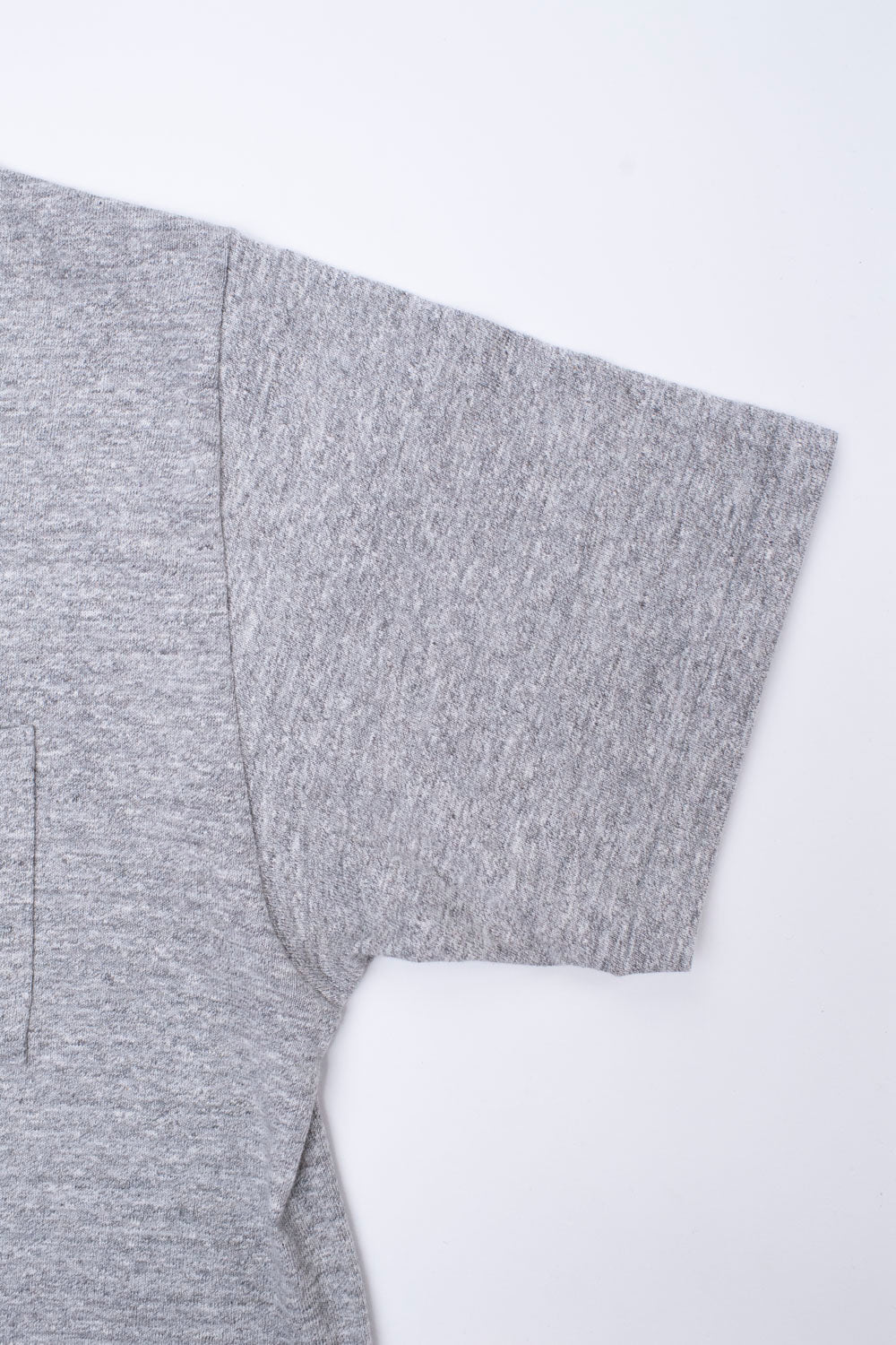 Lot 4601P - Slubby Cotton Pocket T-Shirt - Heather Grey