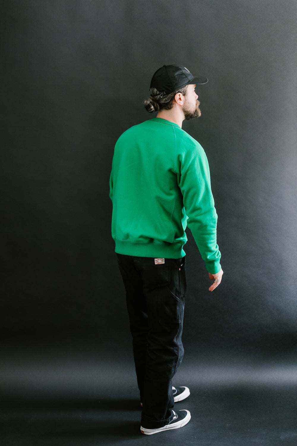 Pullover Crew Neck - Super Looper French Terry - Green