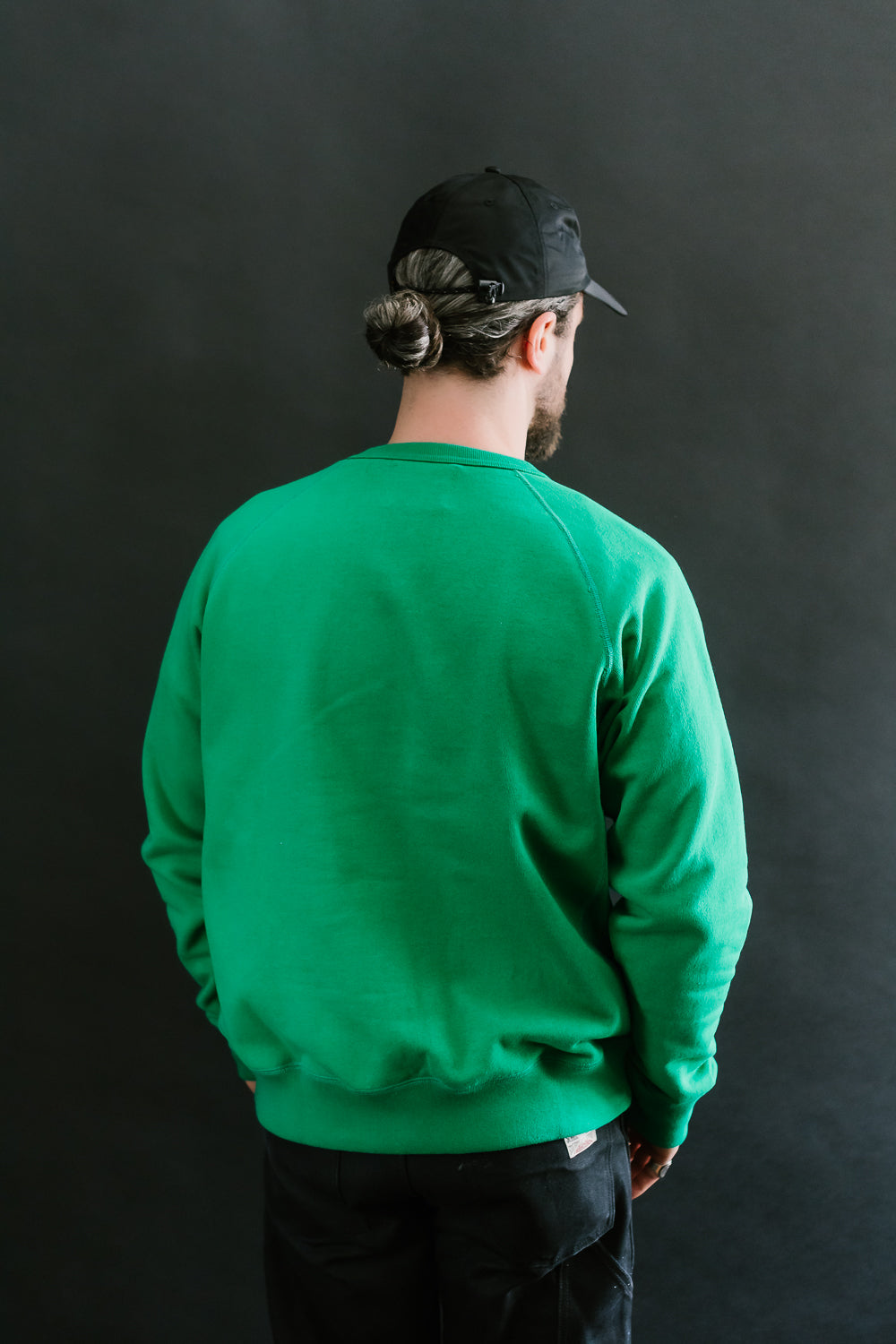 Pullover Crew Neck - Super Looper French Terry - Green