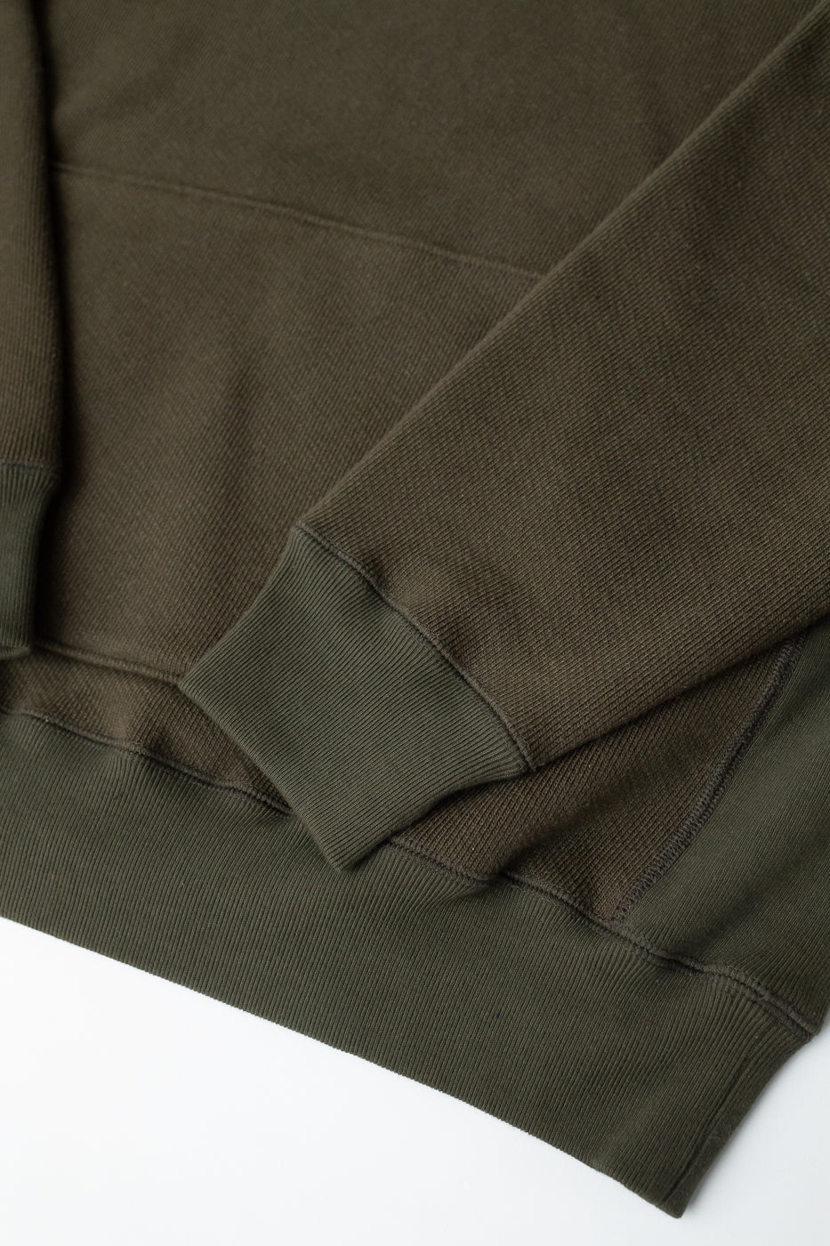 Pullover Hoodie 876gsm Double Heavyweight French Terry - Khaki