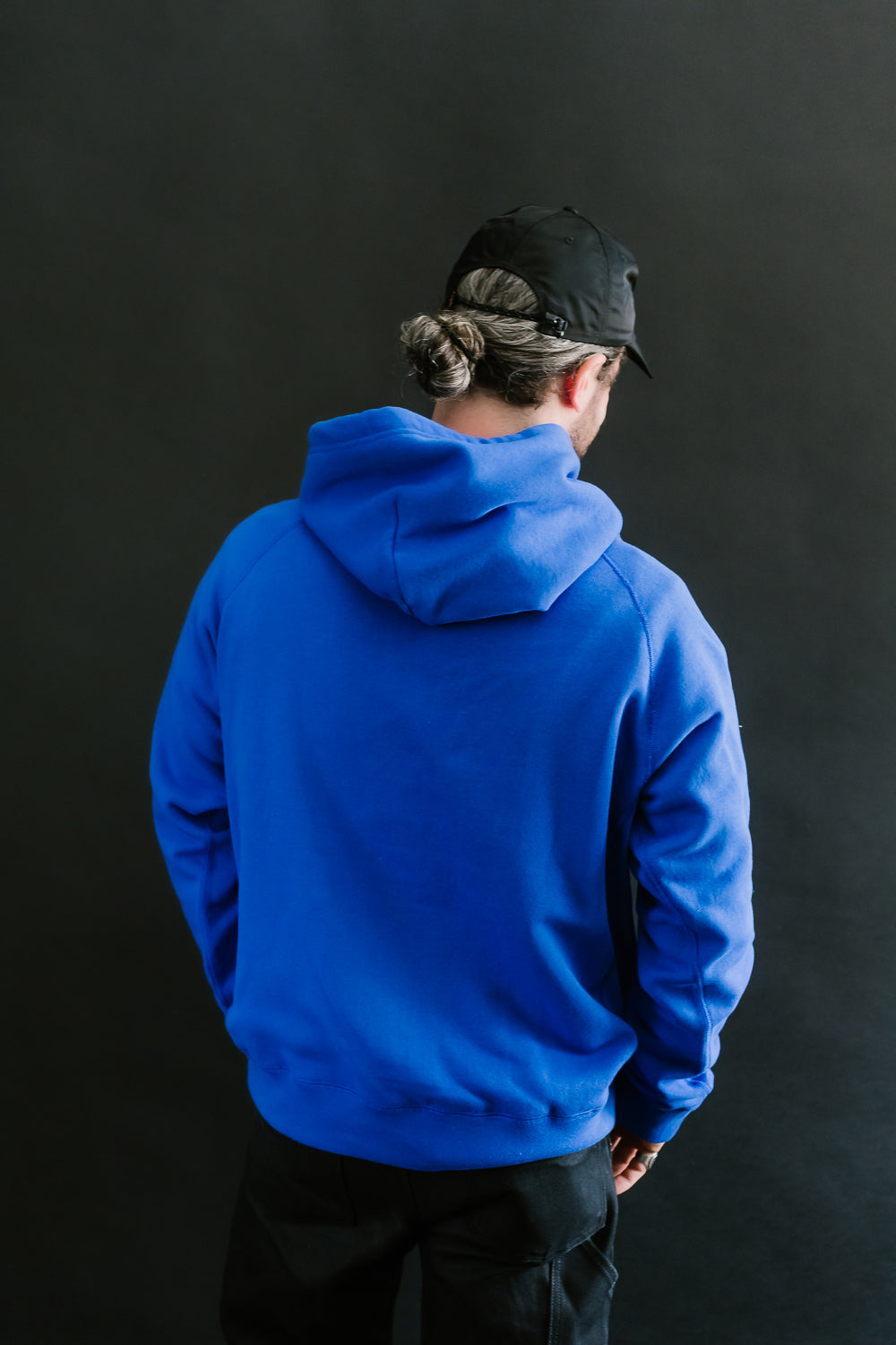 Pullover Hoodie - Super Looper French Terry - Blue