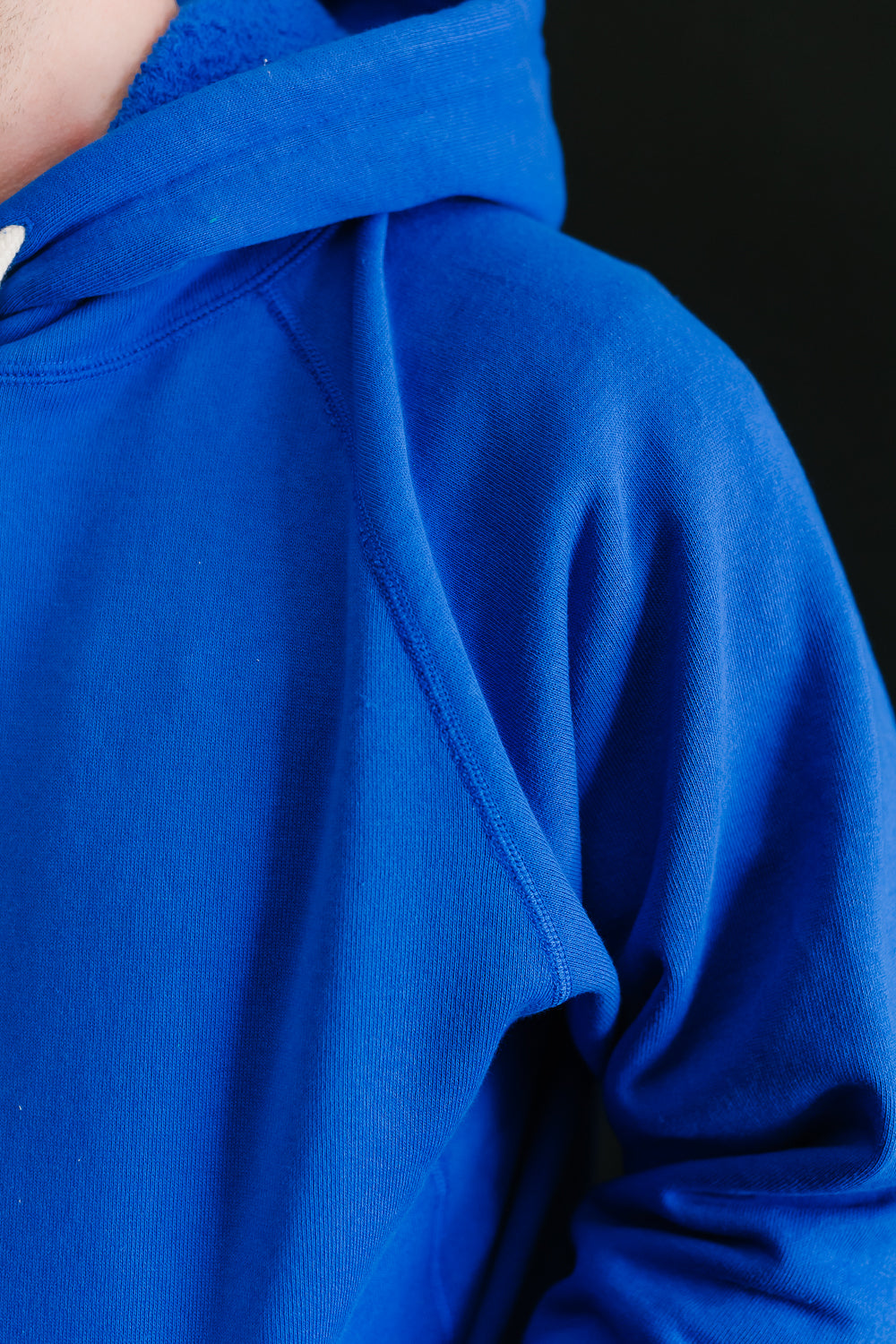 Pullover Hoodie - Super Looper French Terry - Blue