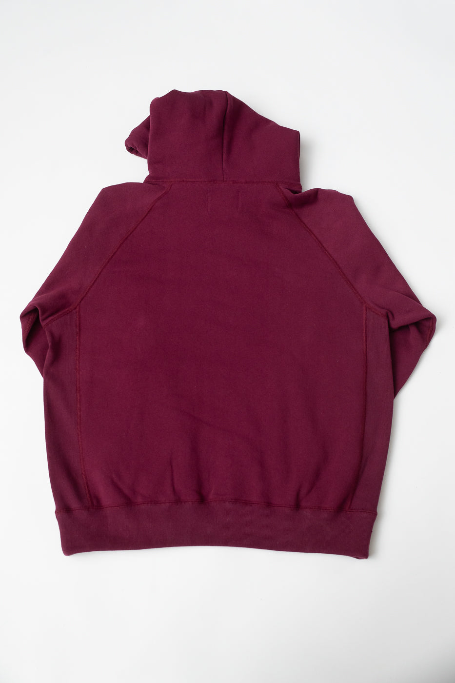 Pullover Hoodie - Super Looper French Terry - Burgundy