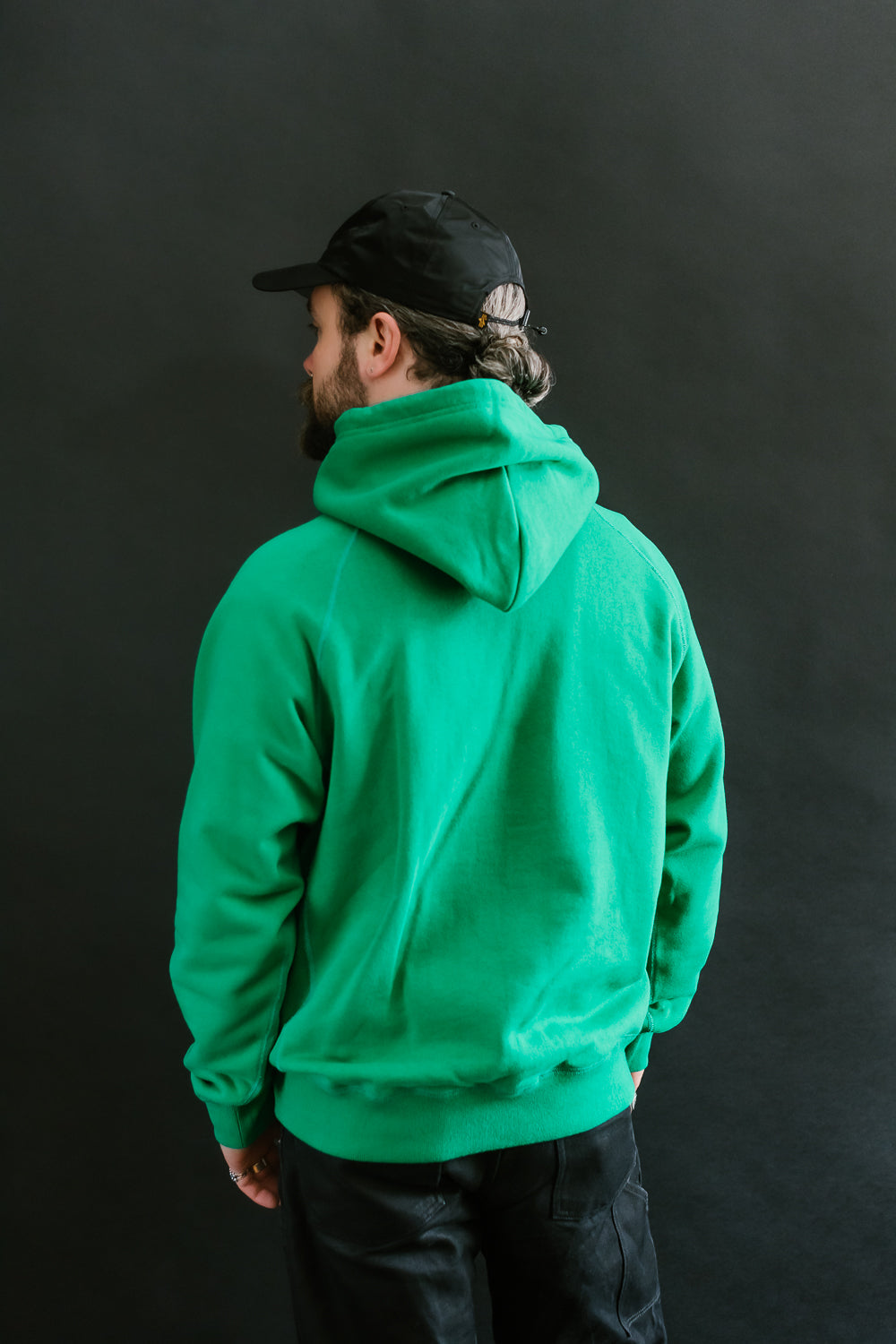 Pullover Hoodie - Super Looper French Terry - Green