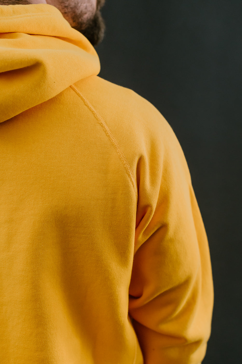 Pullover Hoodie - Super Looper French Terry - Marigold