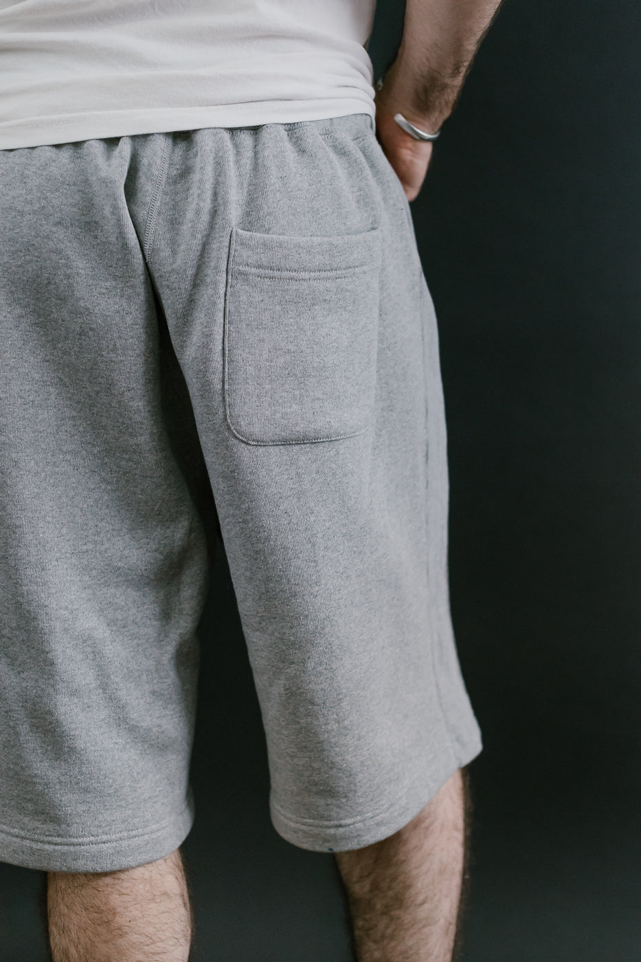 Sweat Shorts - Super Looper French Terry - Heather Grey