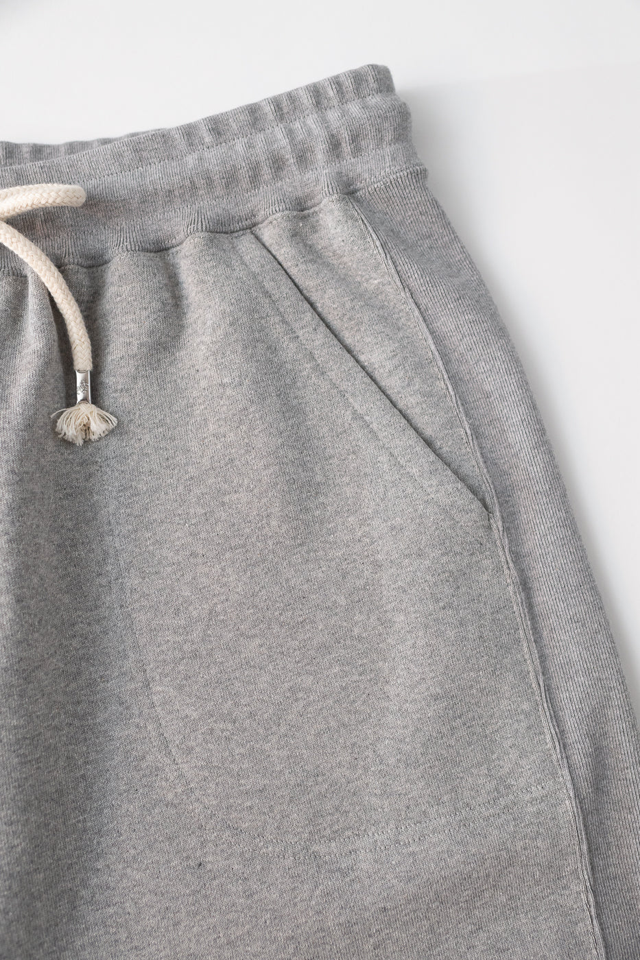 Sweat Shorts - Super Looper French Terry - Heather Grey