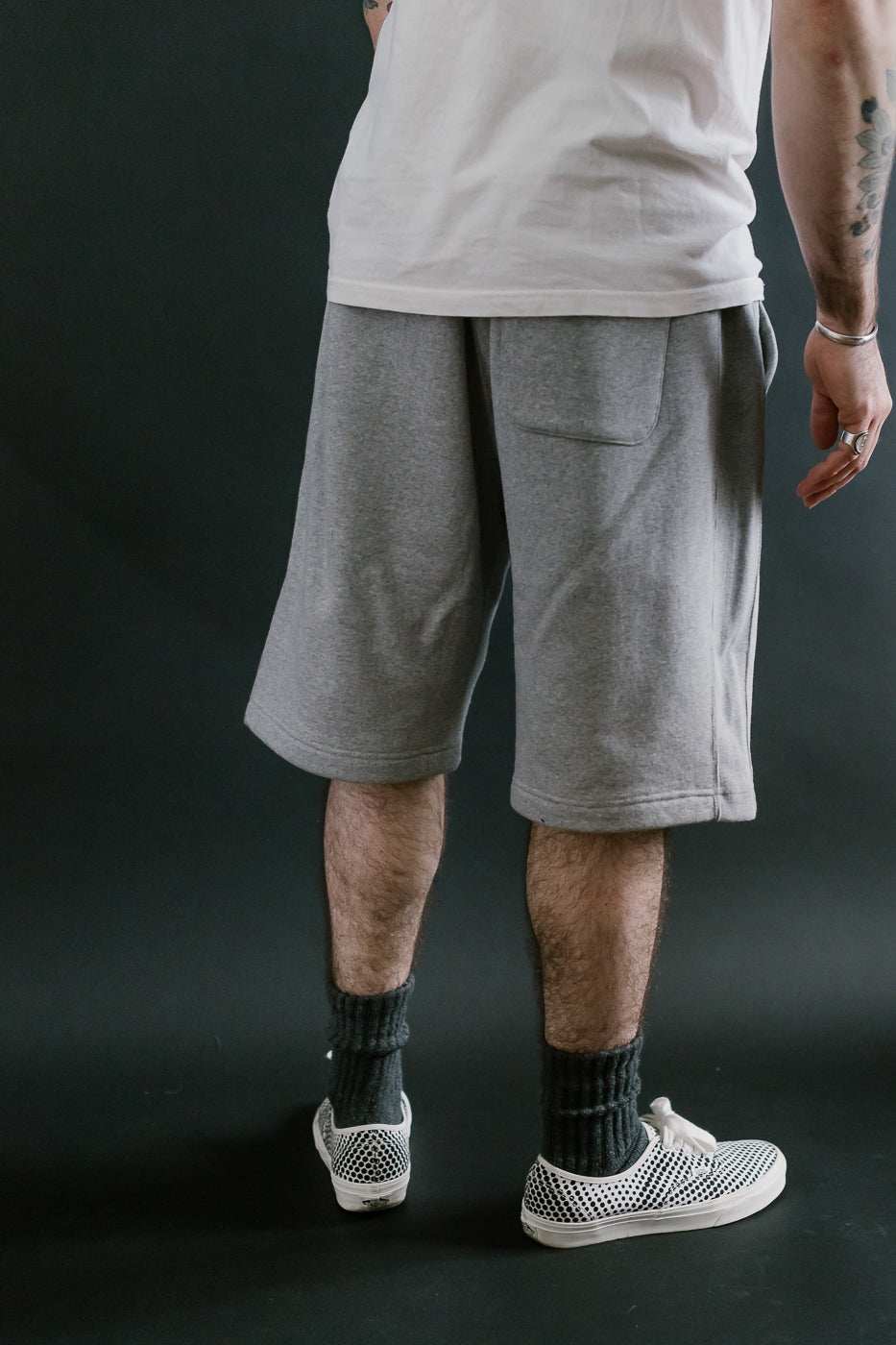 Sweat Shorts - Super Looper French Terry - Heather Grey