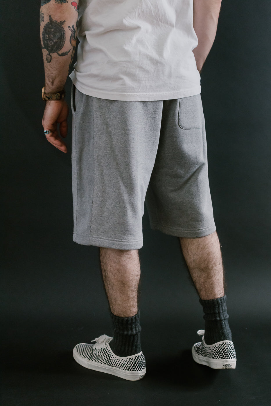 Sweat Shorts - Super Looper French Terry - Heather Grey