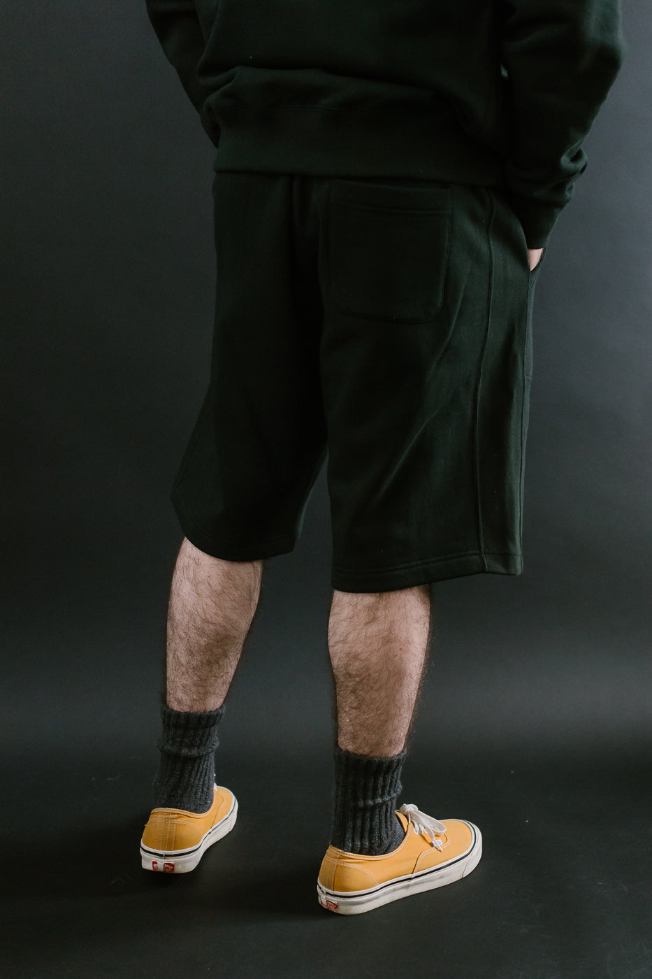 Sweat Shorts - Super Looper French Terry - Sumi Black