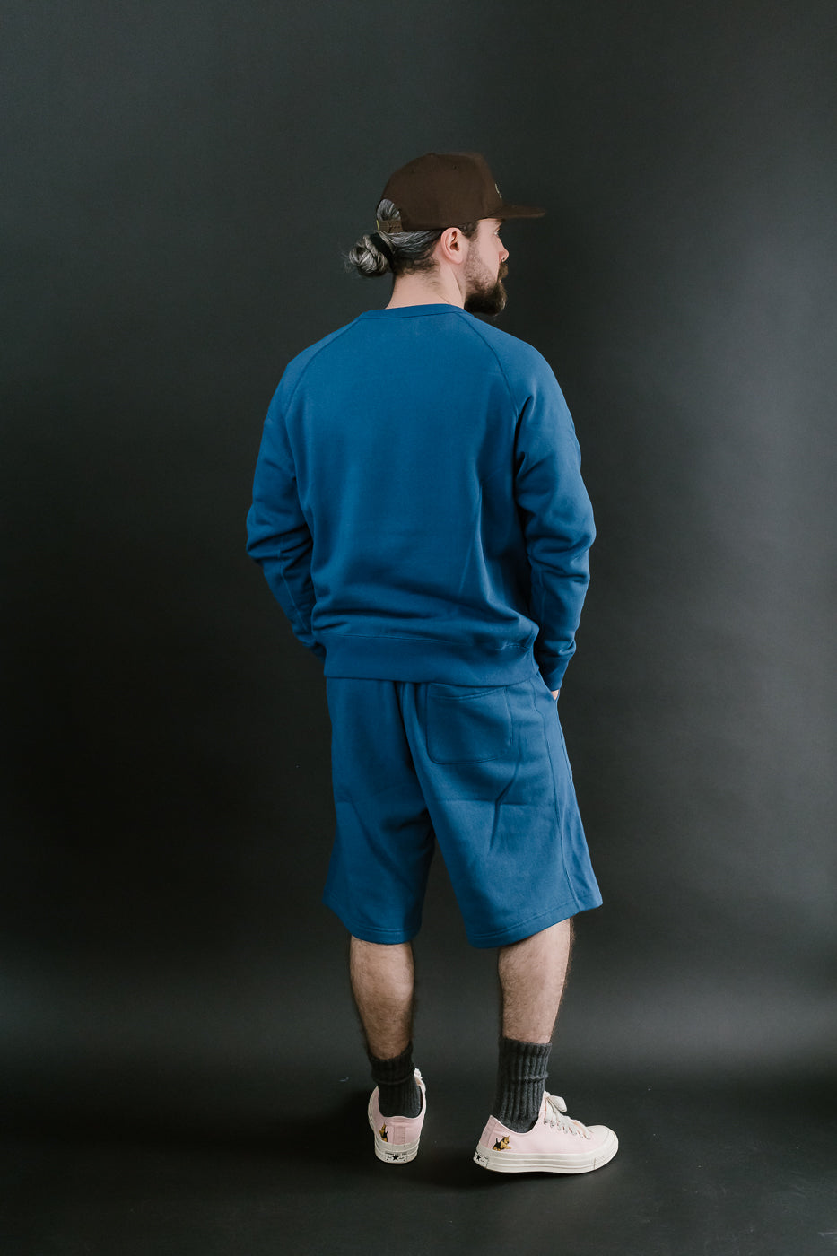 Sweat Shorts - Super Looper French Terry - Varsity Blue