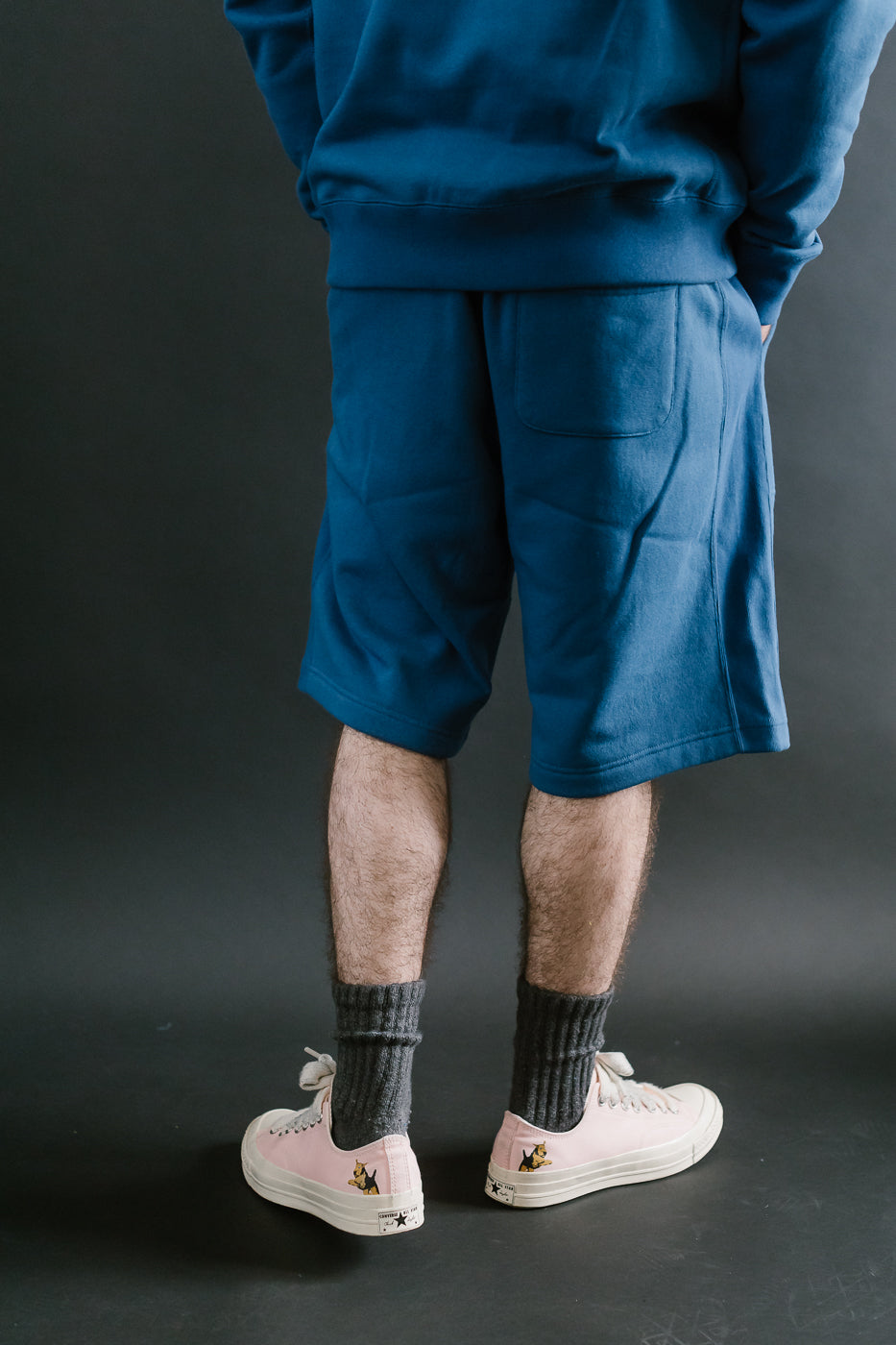 Sweat Shorts - Super Looper French Terry - Varsity Blue