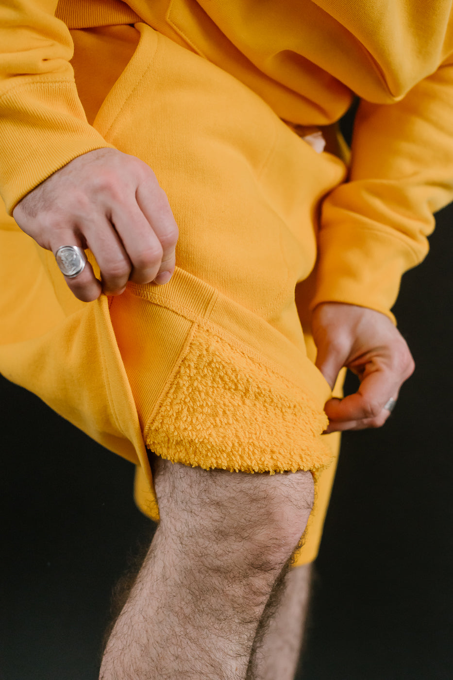 Sweat Shorts - Super Looper French Terry - Marigold